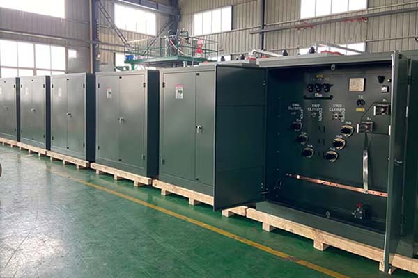 Three phase pad mounted transformer successfully shipped to Canada