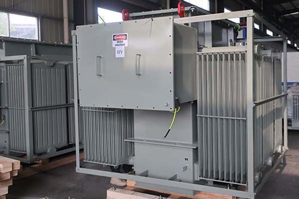 Distribution transformer for  temperature rise test