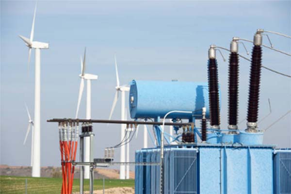 liquid immersed transformers in wind energy systems