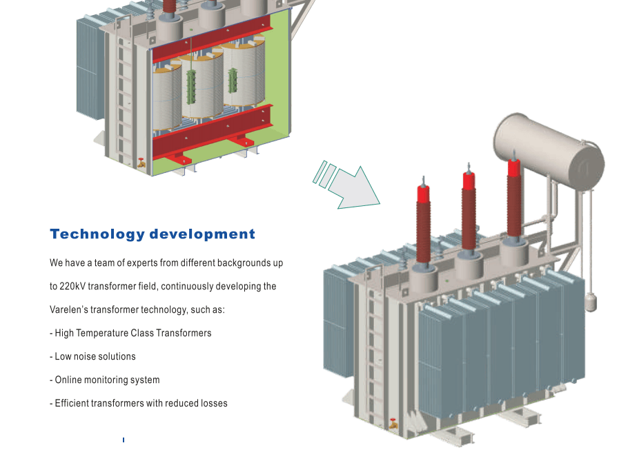 110KV oil immersed power transformer