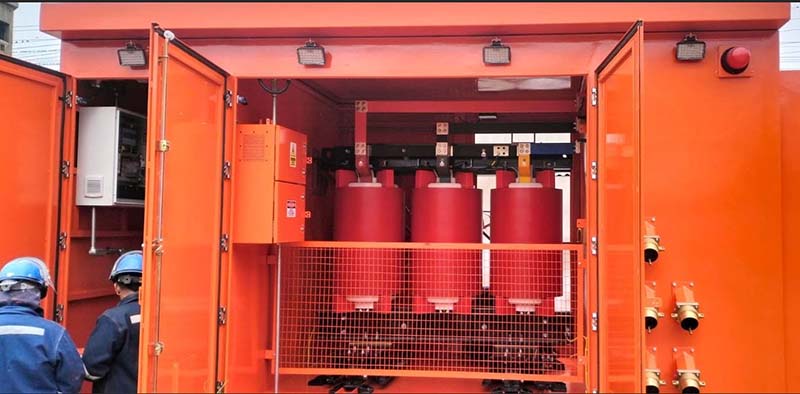 1000kVA dry transformer install 4500m